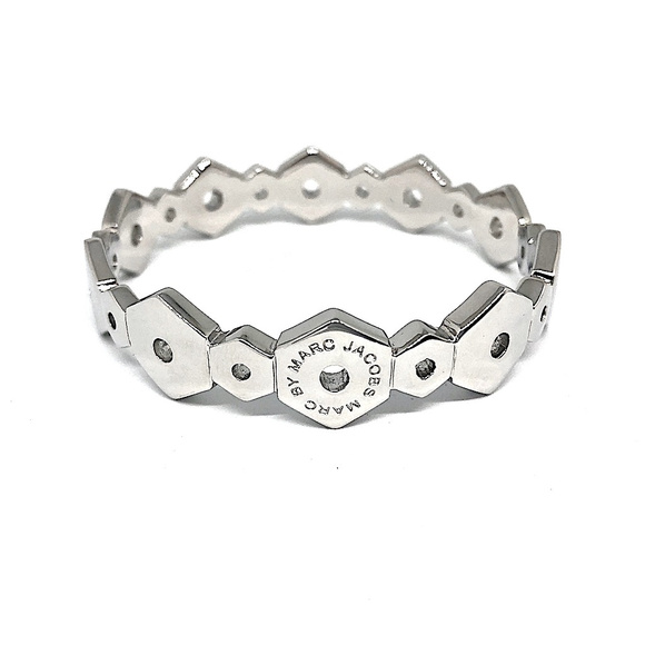 Marc by Marc Jacobs UNISEX Silver Toned Bangle - Picture 1 of 6